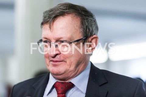  20.02.2018 WARSZAWA<br />POSIEDZENIE SEJMU RP <br />N/Z TADEUSZ CYMANSKI <br /> 