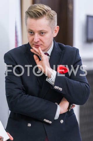  20.02.2018 WARSZAWA<br />POSIEDZENIE SEJMU RP <br />N/Z JAKUB STEFANIAK<br /> 