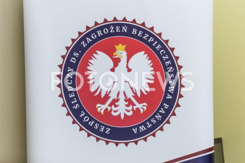  20.02.2018 WARSZAWA<br />POSIEDZENIE SEJMU RP <br />N/Z NAPIS ZESPOL SLEDCZY DS. ZAGROZEN BEZPIECZENSTWA<br /> 