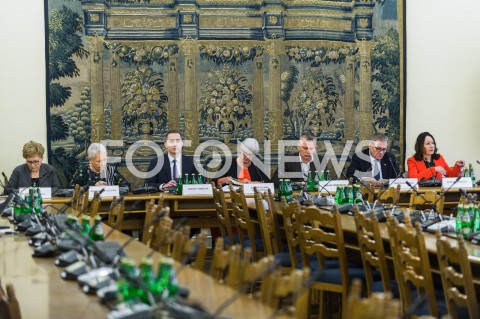  20.02.2018 WARSZAWA<br />POSIEDZENIE SEJMU RP <br />N/Z POSIEDZENIE ZESPOL SLEDCZY DS. ZAGROZEN BEZPIECZENSTWA JOANNA KLUZIK ROSTKOWSKA TOMASZ SIEMONIAK<br /> 