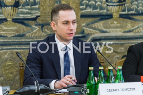  20.02.2018 WARSZAWA<br />POSIEDZENIE SEJMU RP <br />N/Z CEZARY TOMCZYK<br /> 