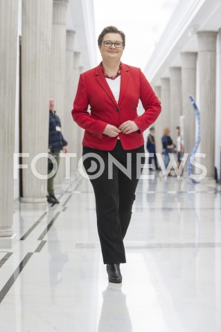 21.02.2019 WARSZAWA SEJM<br />POSIEDZENIE SEJMU<br />N/Z KATARZYNA LUBNAUER<br /> 