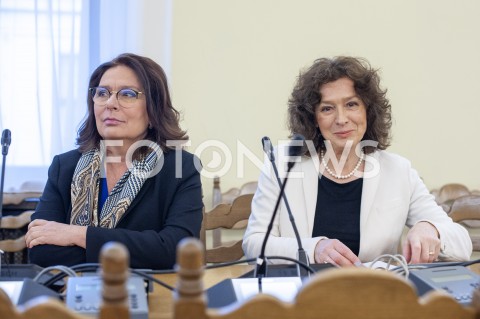  21.02.2019 WARSZAWA SEJM<br />POSIEDZENIE SEJMU<br />TELEWIZJI PUBLICZNEJ PRZEPIS NA MISJE<br />N/Z MALGORZATA KIDAWA BLONSKA ELZBIETA BINCZYCKA<br /> 