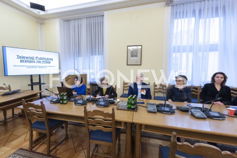  21.02.2019 WARSZAWA SEJM<br />POSIEDZENIE SEJMU<br />TELEWIZJI PUBLICZNEJ PRZEPIS NA MISJE<br />N/Z IWONA SLEDZINSKA KATARASINSKA MALGORZATA KIDAWA BLONSKA ELZBIETA BINCZYCKA MICHAL KAMINSKI<br /> 