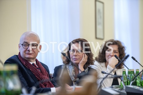  21.02.2019 WARSZAWA SEJM<br />POSIEDZENIE SEJMU<br />TELEWIZJI PUBLICZNEJ PRZEPIS NA MISJE<br />N/ZMALGORZATA KIDAWA BLONSKA ELZBIETA BINCZYCKA MICHAL KAMINSKI<br /> 