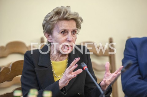  21.02.2019 WARSZAWA SEJM<br />POSIEDZENIE SEJMU<br />TELEWIZJI PUBLICZNEJ PRZEPIS NA MISJE<br />N/Z IWONA SLEDZINSKA KATARASINSKA<br /> 