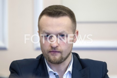  21.02.2019 WARSZAWA SEJM<br />POSIEDZENIE SEJMU<br />KOMISJA CYFRYZACJI INNOWACYJNOSCI I NOWYCH TECHNOLOGII<br />N/Z PAWEL SZRAMKA<br /> 