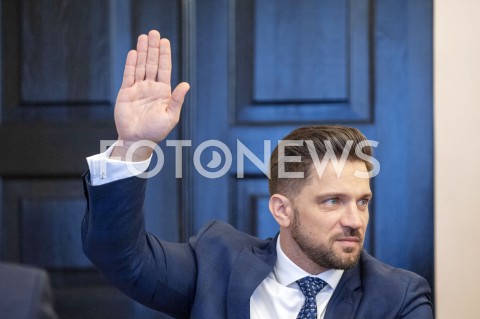  21.02.2019 WARSZAWA SEJM<br />POSIEDZENIE SEJMU<br />KOMISJA CYFRYZACJI INNOWACYJNOSCI I NOWYCH TECHNOLOGII<br />N/Z PIOTR CIESLINSKI<br /> 