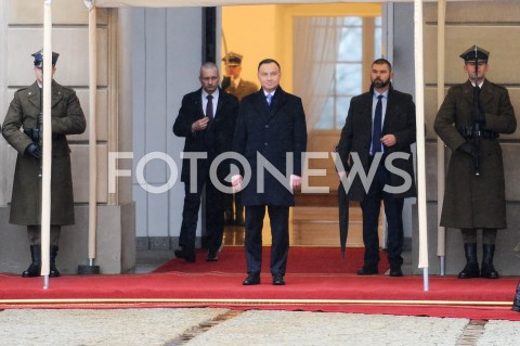  21.02.2019 WARSZAWA <br />
WIZYTA PREZYDENT REPUBLIKI LITEWSKIEJ <br />
N/Z PREZYDENT RP ANDRZEJ DUDA<br />
 