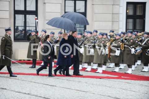  21.02.2019 WARSZAWA <br />
WIZYTA PREZYDENT REPUBLIKI LITEWSKIEJ <br />
N/Z PREZYDENT RP ANDRZEJ DUDA PREZYDENT REPUBLIKI LITWY DALIA GRYBAUSKAITE<br />
 