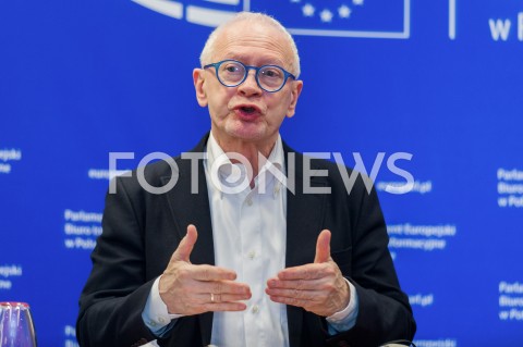 Konferencja prasowa Michała Boniego w Warszawie