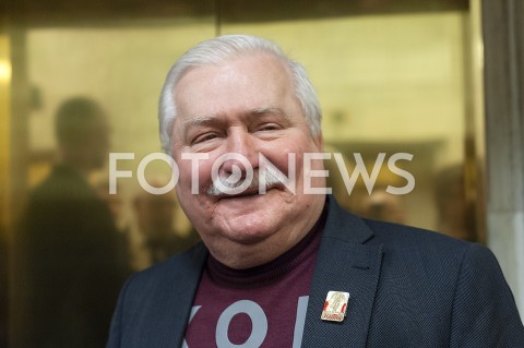  23.02.2019 WARSZAWA<br />
SPOTKANIE KOMITETU OBYWATELSKIEGO ODNOWA PRZY LECHU WALESIE<br />
N/Z LECH WALESA<br />
 
