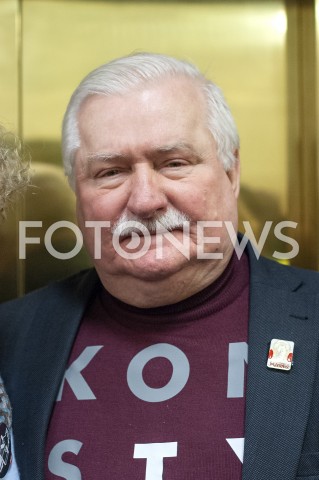  23.02.2019 WARSZAWA<br />
SPOTKANIE KOMITETU OBYWATELSKIEGO ODNOWA PRZY LECHU WALESIE<br />
N/Z LECH WALESA<br />
 