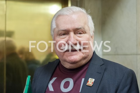  23.02.2019 WARSZAWA<br />
SPOTKANIE KOMITETU OBYWATELSKIEGO ODNOWA PRZY LECHU WALESIE<br />
N/Z LECH WALESA<br />
 