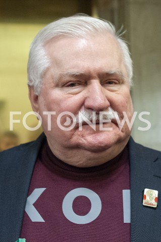  23.02.2019 WARSZAWA<br />
SPOTKANIE KOMITETU OBYWATELSKIEGO ODNOWA PRZY LECHU WALESIE<br />
N/Z LECH WALESA<br />
 