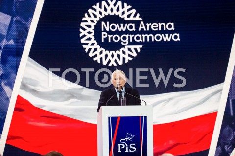  23.02.2019 WARSZAWA<br />
KONWENCJA PRAWA I SPRAWIEDLIWOSCI<br />
NOWA ARENA PROGRAMOWA<br />
N/Z JAROSLAW KACZYNSKI<br />
 