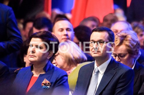  23.02.2019 WARSZAWA<br />
KONWENCJA PRAWA I SPRAWIEDLIWOSCI<br />
NOWA ARENA PROGRAMOWA<br />
N/Z BEATA SZYDLO PREMIER MATEUSZ MORAWIECKI<br />
 