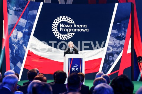  23.02.2019 WARSZAWA<br />
KONWENCJA PRAWA I SPRAWIEDLIWOSCI<br />
NOWA ARENA PROGRAMOWA<br />
N/Z JAROSLAW KACZYNSKI<br />
 