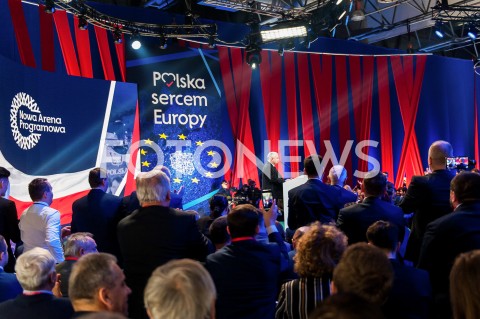  23.02.2019 WARSZAWA<br />
KONWENCJA PRAWA I SPRAWIEDLIWOSCI<br />
NOWA ARENA PROGRAMOWA<br />
N/Z JAROSLAW KACZYNSKI<br />
 