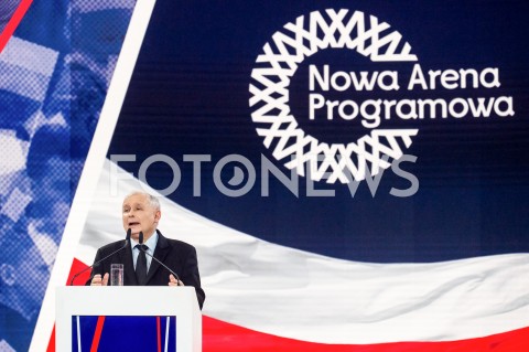  23.02.2019 WARSZAWA<br />
KONWENCJA PRAWA I SPRAWIEDLIWOSCI<br />
NOWA ARENA PROGRAMOWA<br />
N/Z JAROSLAW KACZYNSKI<br />
 