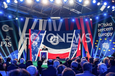  23.02.2019 WARSZAWA<br />
KONWENCJA PRAWA I SPRAWIEDLIWOSCI<br />
NOWA ARENA PROGRAMOWA<br />
N/Z JAROSLAW KACZYNSKI<br />
 