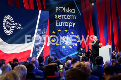  23.02.2019 WARSZAWA<br />
KONWENCJA PRAWA I SPRAWIEDLIWOSCI<br />
NOWA ARENA PROGRAMOWA<br />
N/Z JAROSLAW KACZYNSKI<br />
 