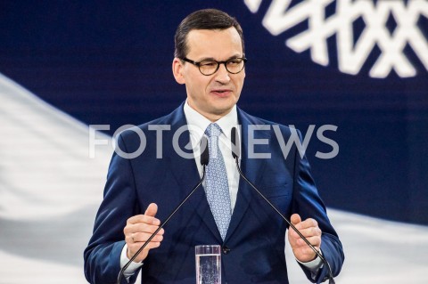  23.02.2019 WARSZAWA<br />
KONWENCJA PRAWA I SPRAWIEDLIWOSCI<br />
NOWA ARENA PROGRAMOWA<br />
N/Z PREMIER RP MATEUSZ MORAWIECKI<br />
 