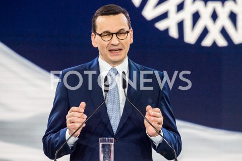  23.02.2019 WARSZAWA<br />
KONWENCJA PRAWA I SPRAWIEDLIWOSCI<br />
NOWA ARENA PROGRAMOWA<br />
N/Z PREMIER RP MATEUSZ MORAWIECKI<br />
 