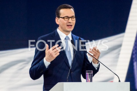  23.02.2019 WARSZAWA<br />
KONWENCJA PRAWA I SPRAWIEDLIWOSCI<br />
NOWA ARENA PROGRAMOWA<br />
N/Z PREMIER RP MATEUSZ MORAWIECKI<br />
 