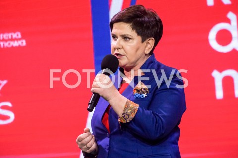  23.02.2019 WARSZAWA<br />
KONWENCJA PRAWA I SPRAWIEDLIWOSCI<br />
NOWA ARENA PROGRAMOWA<br />
N/Z BEATA SZYDLO<br />
 