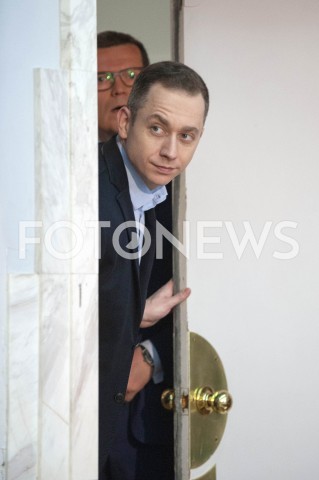  24.02.2019 WARSZAWA<br />
PODPISANIE DEKLARACJI ZALOZYCIELSKIEJ KOALICJI EUROPEJSKIEJ<br />
N/Z CEZARY TOMCZYK<br />
 