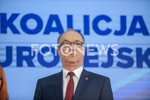  24.02.2019 WARSZAWA<br />PODPISANIE DEKLARACJI ZALOZYCIELSKIEJ KOALICJI EUROPEJSKIEJ<br />N/Z WLODZIMIERZ CZARZASTY<br /> 