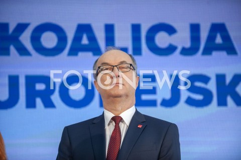  24.02.2019 WARSZAWA<br />PODPISANIE DEKLARACJI ZALOZYCIELSKIEJ KOALICJI EUROPEJSKIEJ<br />N/Z WLODZIMIERZ CZARZASTY<br /> 