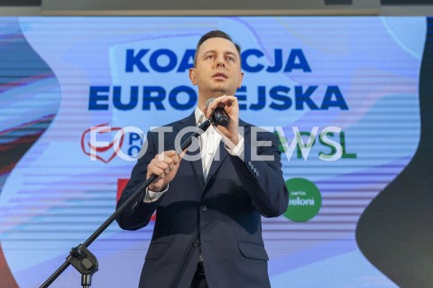  24.02.2019 WARSZAWA<br />PODPISANIE DEKLARACJI ZALOZYCIELSKIEJ KOALICJI EUROPEJSKIEJ<br />N/Z WLADYSLAW KOSINIAK KAMYSZ<br /> 