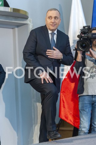  24.02.2019 WARSZAWA<br />
PODPISANIE DEKLARACJI ZALOZYCIELSKIEJ KOALICJI EUROPEJSKIEJ<br />
N/Z GRZEGORZ SCHETYNA<br />
 