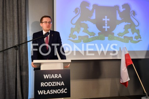  24.02.2019 GDANSK<br />
KONWENCJA WYBORCZA GRZEGORZA BRAUNA<br />
N/Z ROBERT WINNICKI<br />
 
