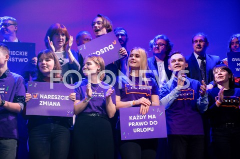  25.02.2019 GDANSK<br />KONWENCJA WIOSNY ROBERTA BIEDRONIA<br />N/Z ROBERT BIEDRON<br /> 