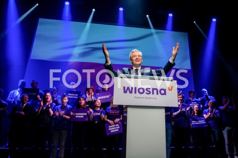  25.02.2019 GDANSK<br />KONWENCJA WIOSNY ROBERTA BIEDRONIA<br />N/Z ROBERT BIEDRON<br /> 