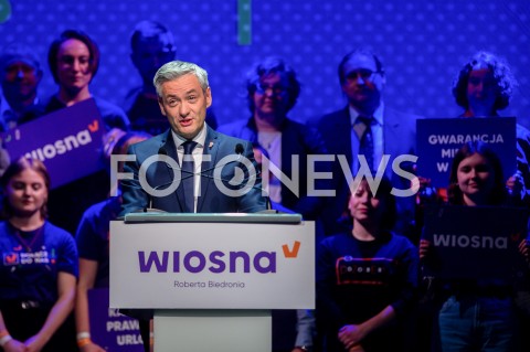  25.02.2019 GDANSK<br />KONWENCJA WIOSNY ROBERTA BIEDRONIA<br />N/Z ROBERT BIEDRON<br /> 