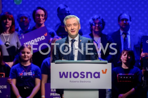  25.02.2019 GDANSK<br />KONWENCJA WIOSNY ROBERTA BIEDRONIA<br />N/Z ROBERT BIEDRON<br /> 