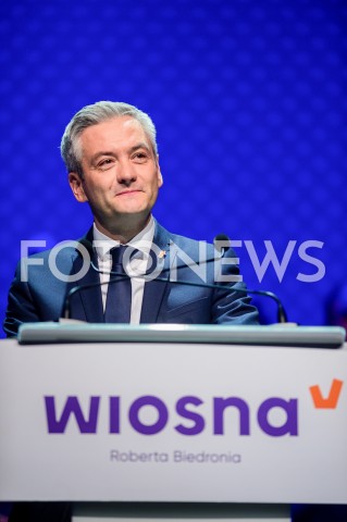  25.02.2019 GDANSK<br />KONWENCJA WIOSNY ROBERTA BIEDRONIA<br />N/Z ROBERT BIEDRON<br /> 