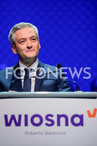  25.02.2019 GDANSK<br />KONWENCJA WIOSNY ROBERTA BIEDRONIA<br />N/Z ROBERT BIEDRON<br /> 