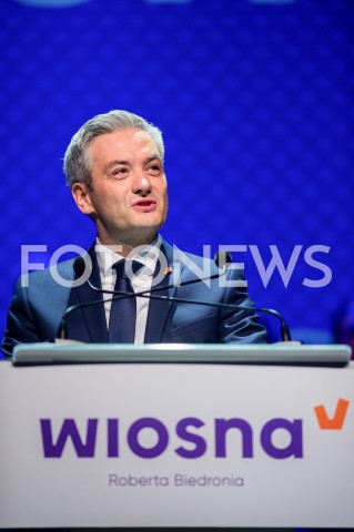  25.02.2019 GDANSK<br />KONWENCJA WIOSNY ROBERTA BIEDRONIA<br />N/Z ROBERT BIEDRON<br /> 