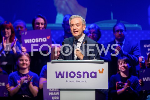  25.02.2019 GDANSK<br />KONWENCJA WIOSNY ROBERTA BIEDRONIA<br />N/Z ROBERT BIEDRON<br /> 