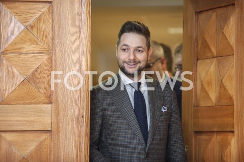  26.02.2019 WARSZAWA<br />
KONFERENCJA KOMISJI WERYFIKACYJNEJ<br />
N/Z PATRYK JAKI<br />
 