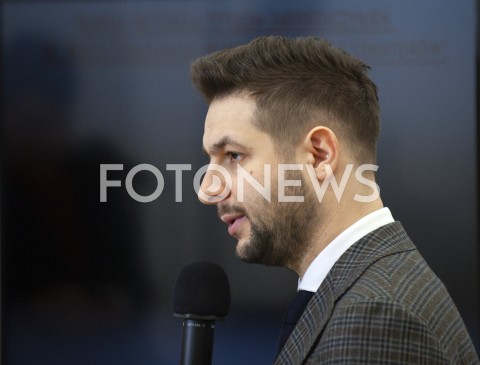  26.02.2019 WARSZAWA<br />
KONFERENCJA KOMISJI WERYFIKACYJNEJ<br />
N/Z PATRYK JAKI<br />
 