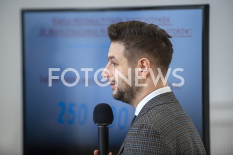  26.02.2019 WARSZAWA<br />
KONFERENCJA KOMISJI WERYFIKACYJNEJ<br />
N/Z PATRYK JAKI<br />
 