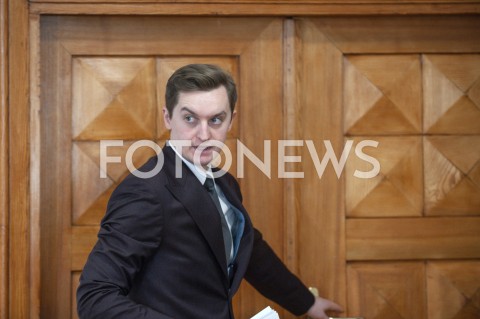  26.02.2019 WARSZAWA<br />
KONFERENCJA KOMISJI WERYFIKACYJNEJ<br />
N/Z SEBASTIAN KALETA<br />
 