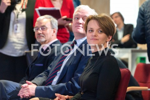  26.02.2019 WARSZAWA<br />
KONFERENCJA POPRZEDZAJACA RADE DS INNOWACYJNOSCI<br />
N/Z JERZY KWIECINSKI JAROSLAW GOWIN JADWIGA EMILEWICZ<br />
 