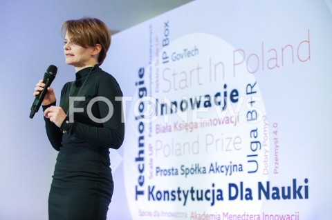  26.02.2019 WARSZAWA<br />
KONFERENCJA POPRZEDZAJACA RADE DS INNOWACYJNOSCI<br />
N/Z JADWIGA EMILEWICZ<br />
 
